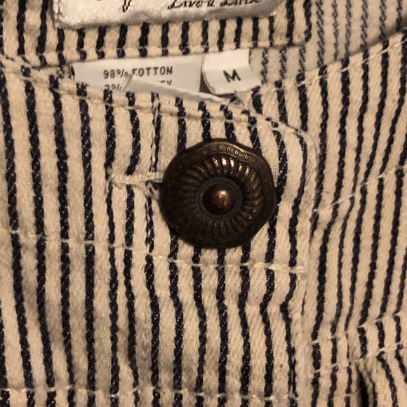 Pinstriped button jacket - Picture 2 of 4
